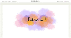 Desktop Screenshot of colourme.indiedays.com